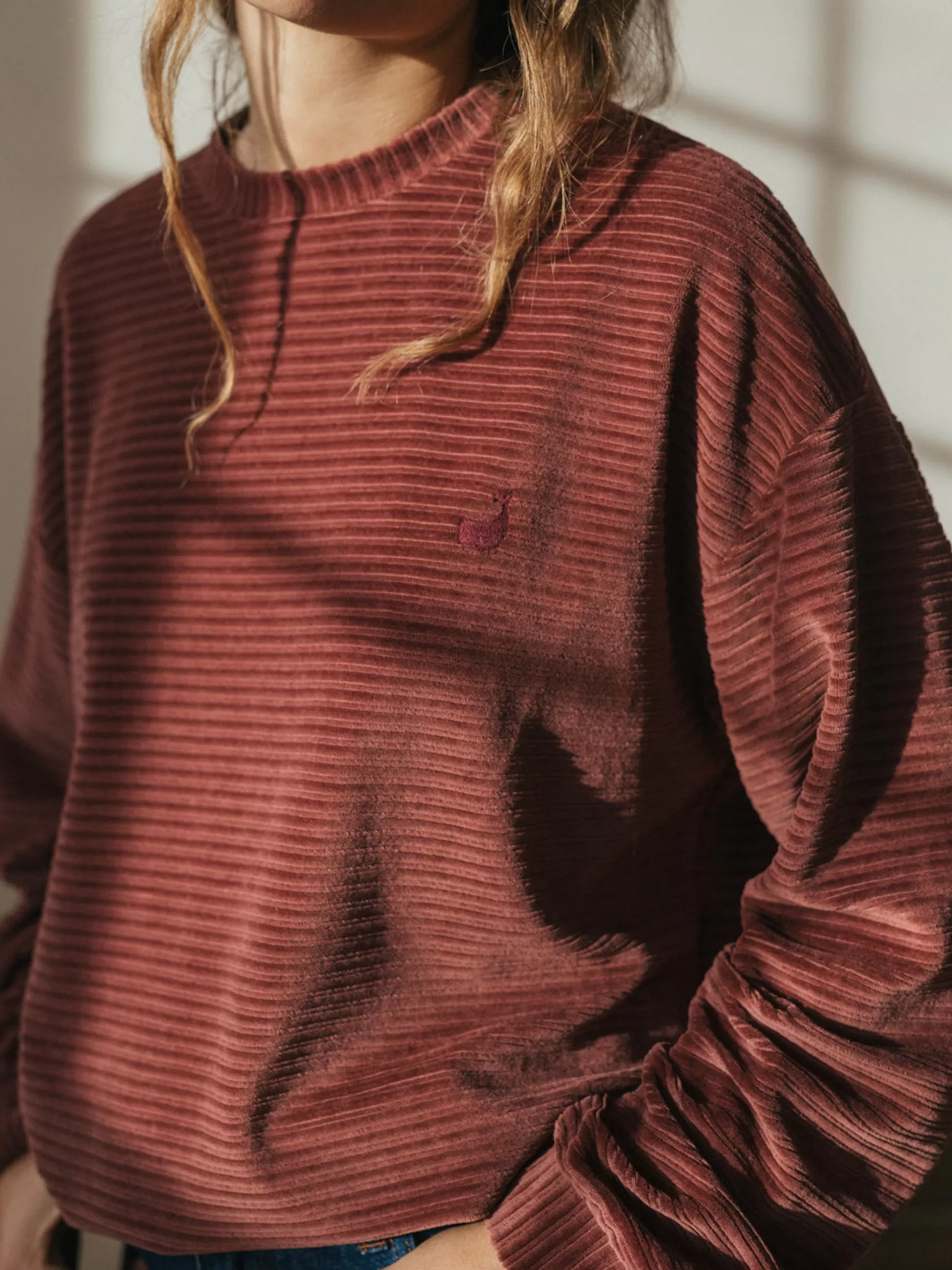 Sweatshirts*TWOTHIRDS Oleny Burgund